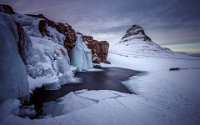 622 - FROZEN WATERFALL - NETHERWOOD MARGARET - france <div